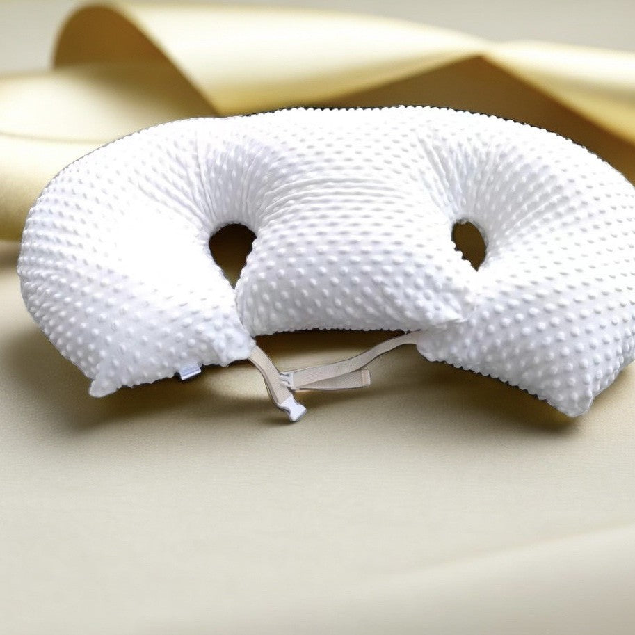 Oreiller de soins infirmiers multifonctionnel avec double couche conception Oreiller d'alimentation bébé pour prévenir Mi