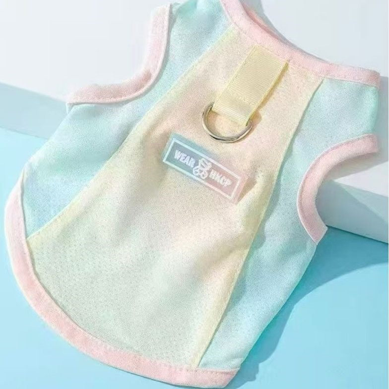 Macaron style Papillon modèle Mesh Sun protection soie glacée Harness Vest