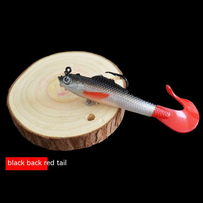 Curled tail lure