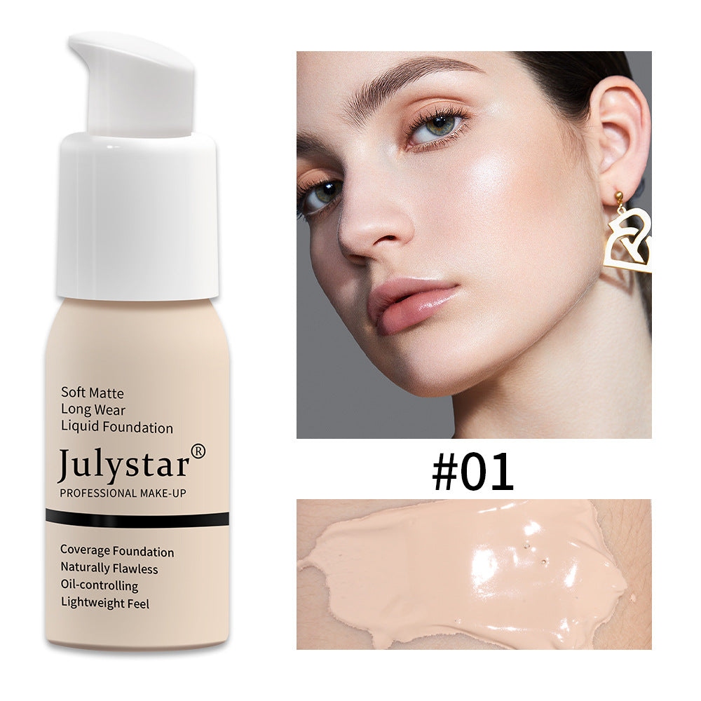 Maquillage de la Fondation hydratante