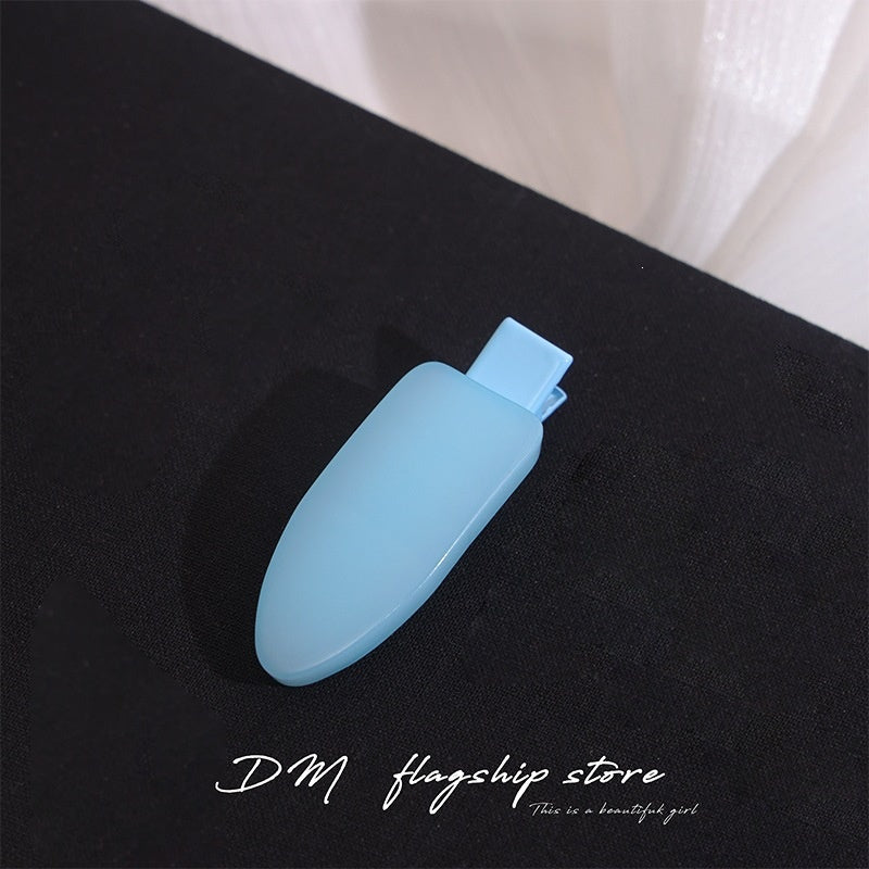 Crème glacée en forme d'eau colorée Drop cheveux Clip avec les bangs latéraux pour les filles