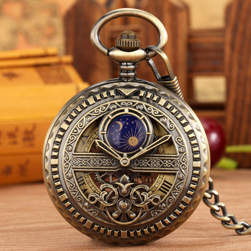 Montre de poche mécanique manuel Roman-Numéral