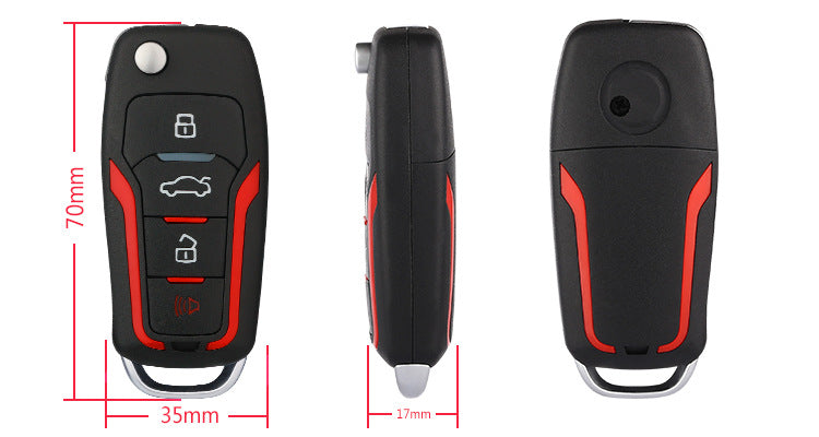 Télécommande mobile Télécommande monodirectionnelle Un bouton pour démarrer l'alarme de voiture