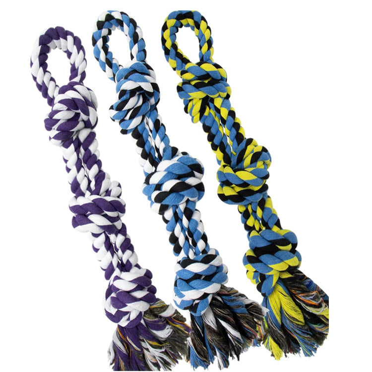 Jouets de corde de chien pour les brochettes agressives