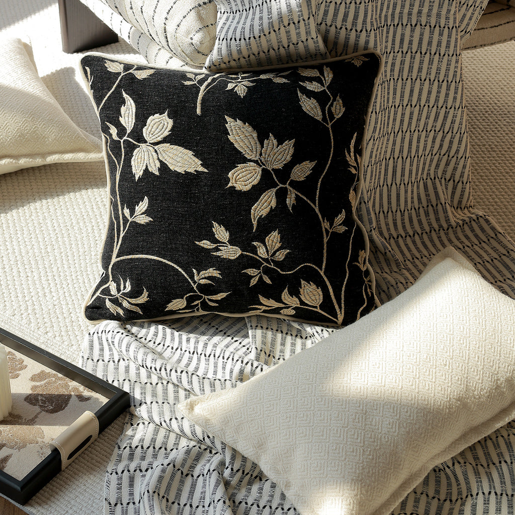 Coussin japonais de style Wabi-Sabi
