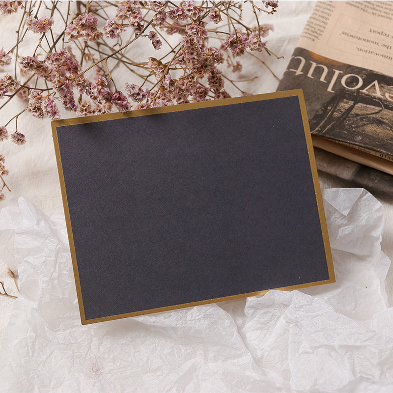 Quartet Bronzing Border Business Petite carte