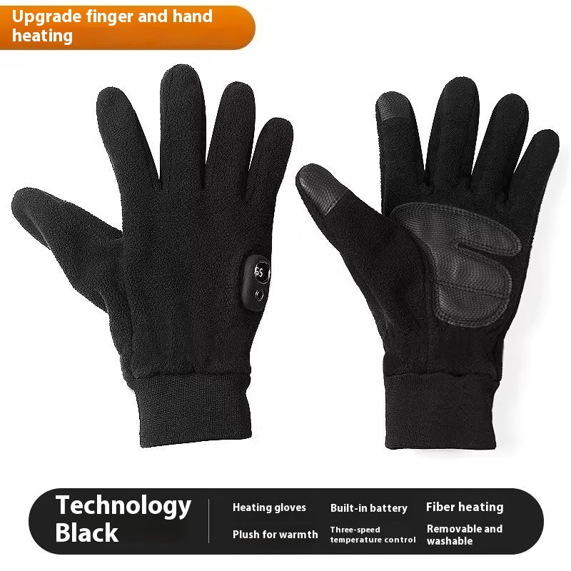 Gants de chauffage électrique résistants au vent