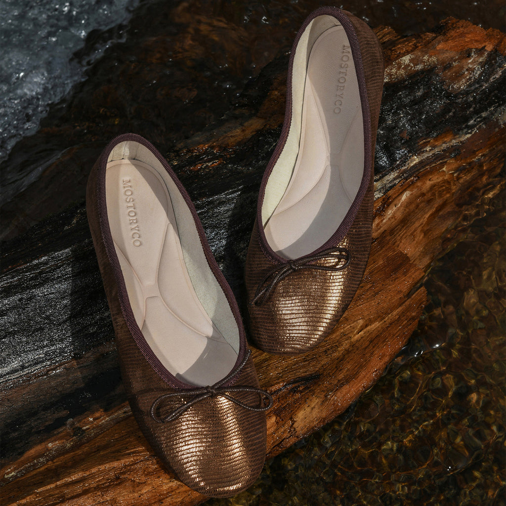 Chaussures plates polyvalentes pour femmes à nœuds d'eau