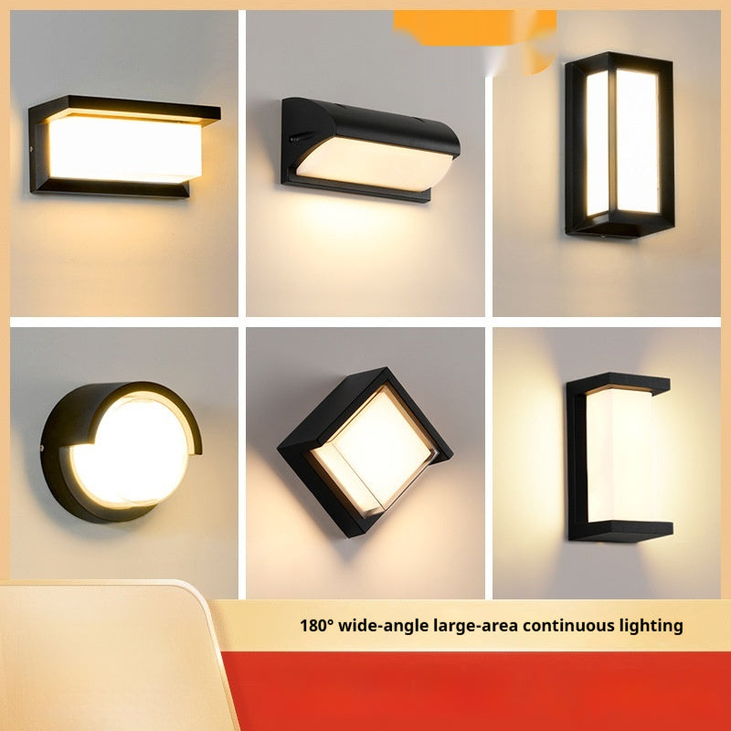 Led chinois imperméable à l'humidité moderne minimaliste couloir allée