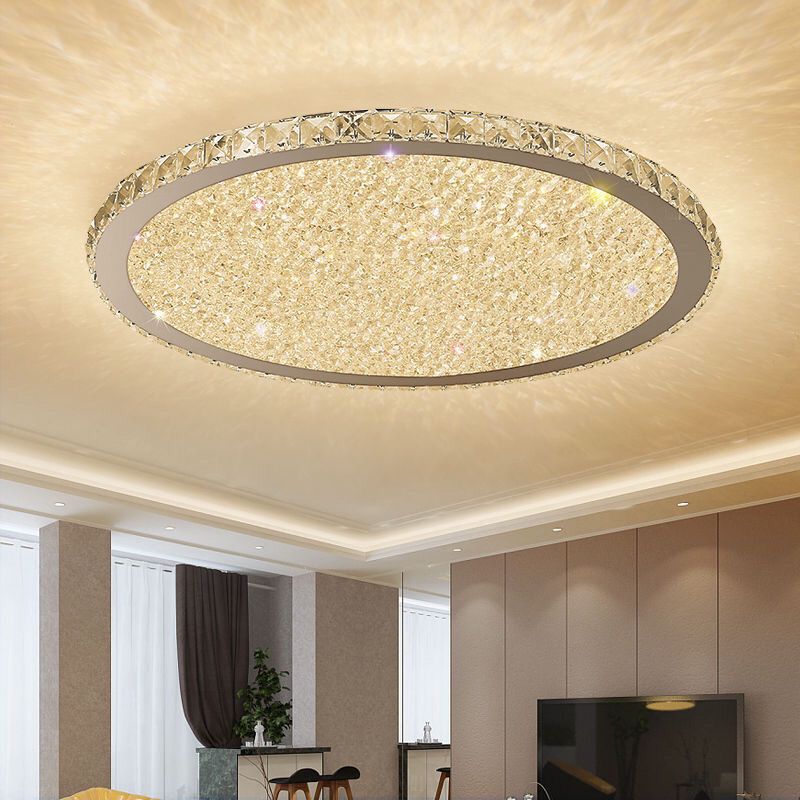 Lumière de plafond en cristal LED luxury