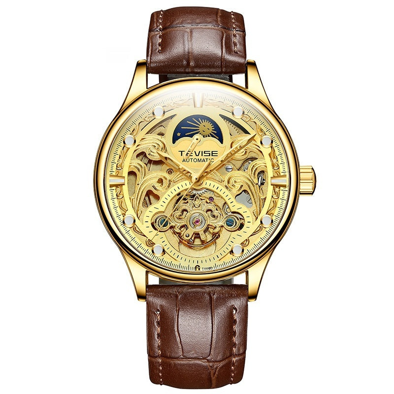 Men's Mechanical Watch Automatic Self-Winding Business Leisure Waterproof