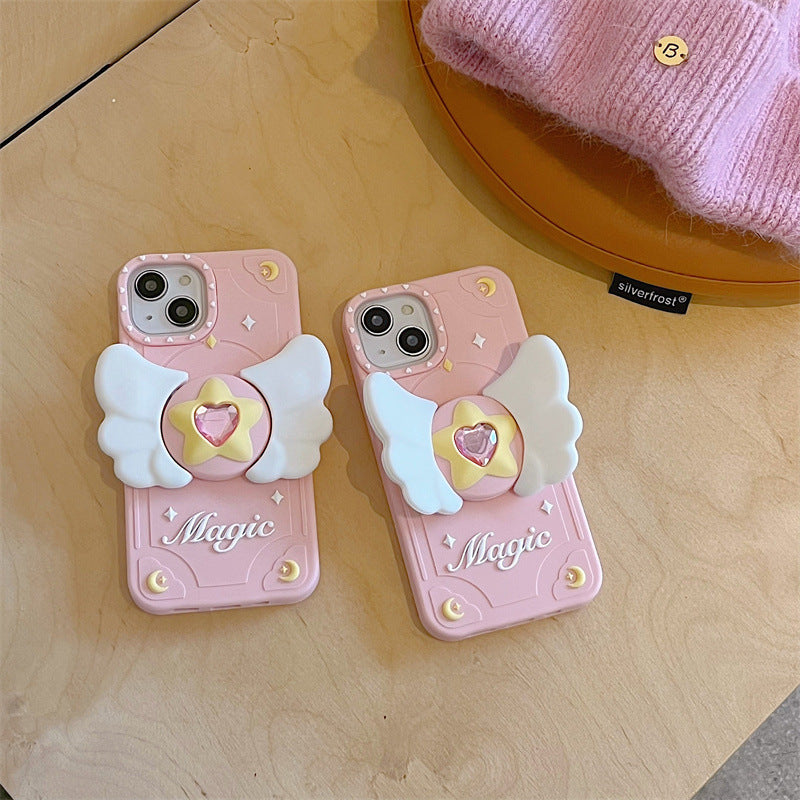 Silicone Phone Case Mignon Angel Wings