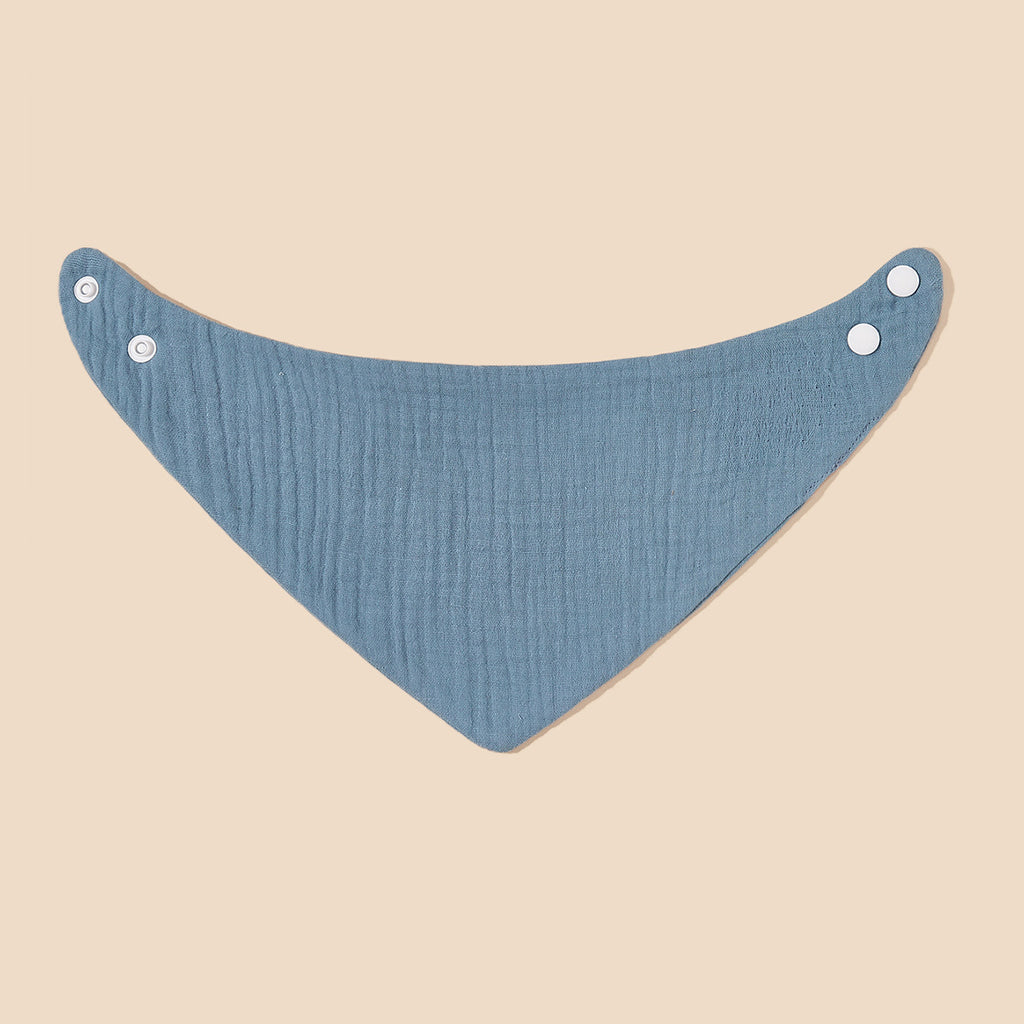 Crêpe Triangular Binder Pure Cotton Baby Bib Salive Serviette