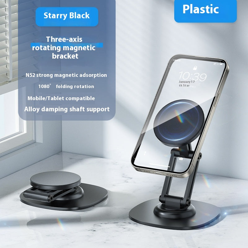 360 Rotation pliable Live Streaming Support de téléphone Bureau