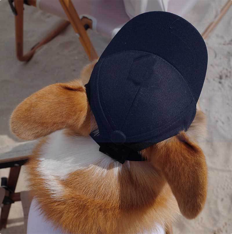 Chapeau d'oreilles exposées à l'épreuve du soleil réglable
