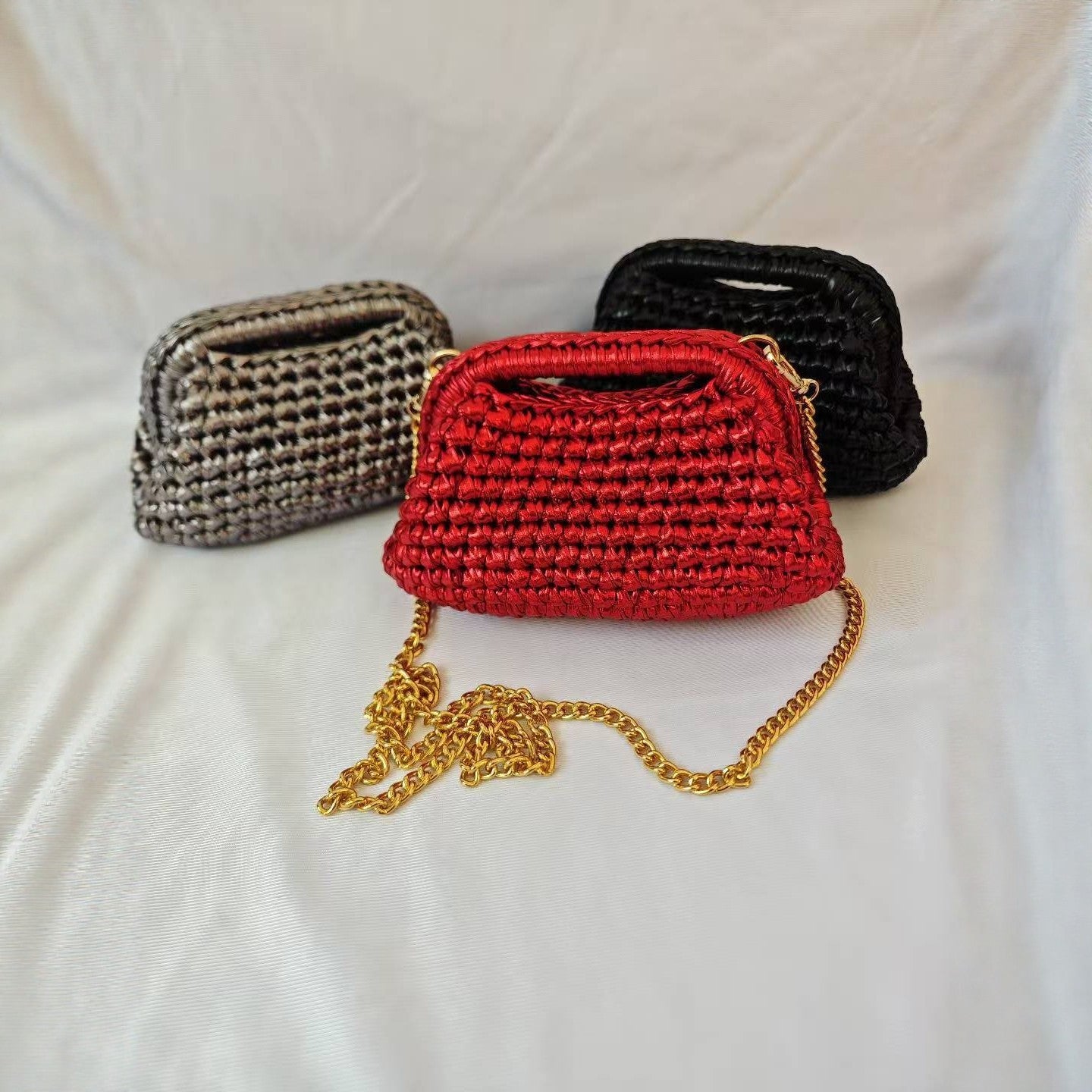 Fil métallique Crochet mode sac à main arrivée