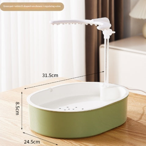 Baignoire pour perroquet Baignoire pour oiseaux à circulation automatique