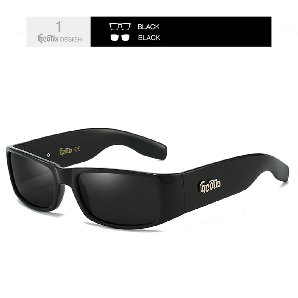 Lunettes de soleil Polarisées Hip Hop Fashion West Coast