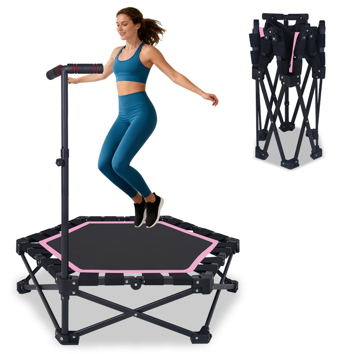 Trampoline mini pliable 42"
