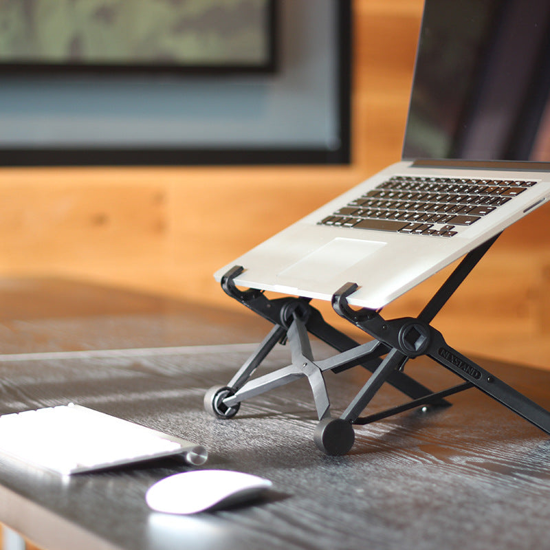 Support d'ordinateur de bureau portatif et pliable