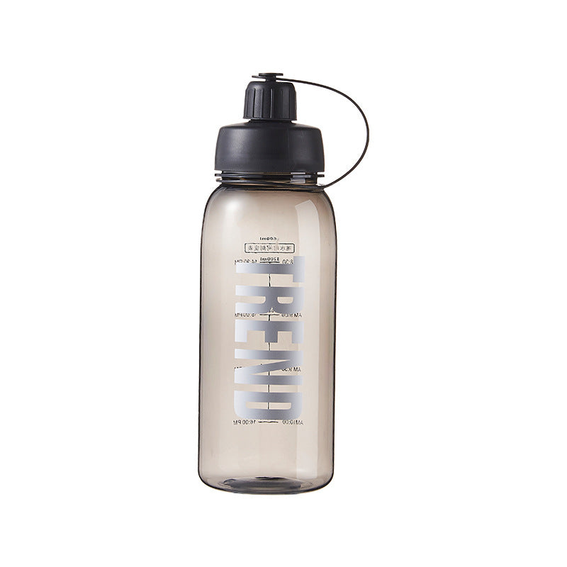 Bouteille d'eau étudiante en plastique de grande capacité