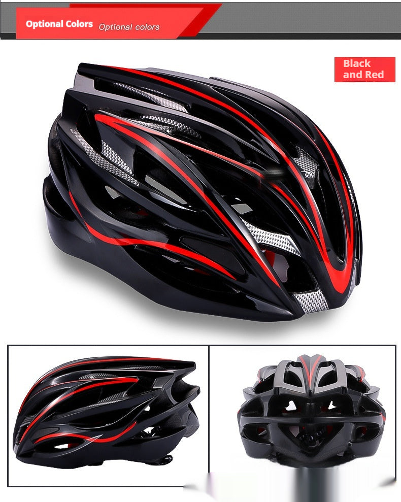 Cyclisme Casque Vélo intégré Molding Unisex Mountain Bike Safety Hat