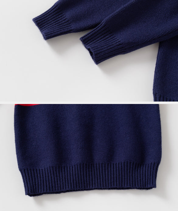 Vêtements pour enfants tendance Garçons Chandail Lapel