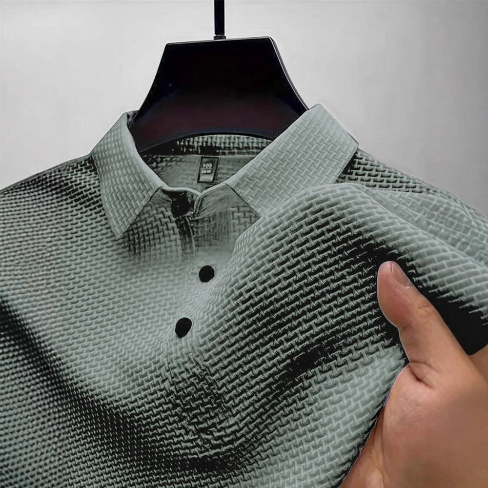 Chemise Homme Collier Été Couleur Unie