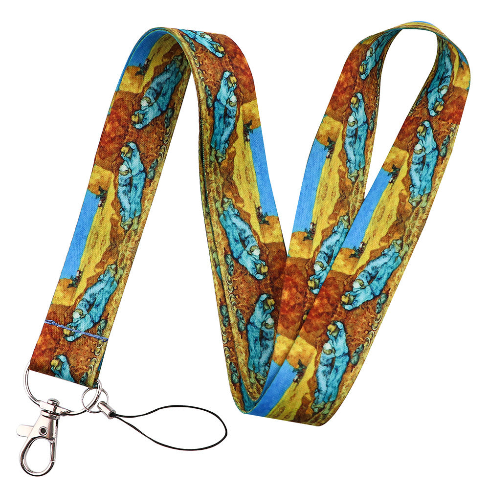 Van Gogh Starry Sunflower Téléphone portable Couverture de carte