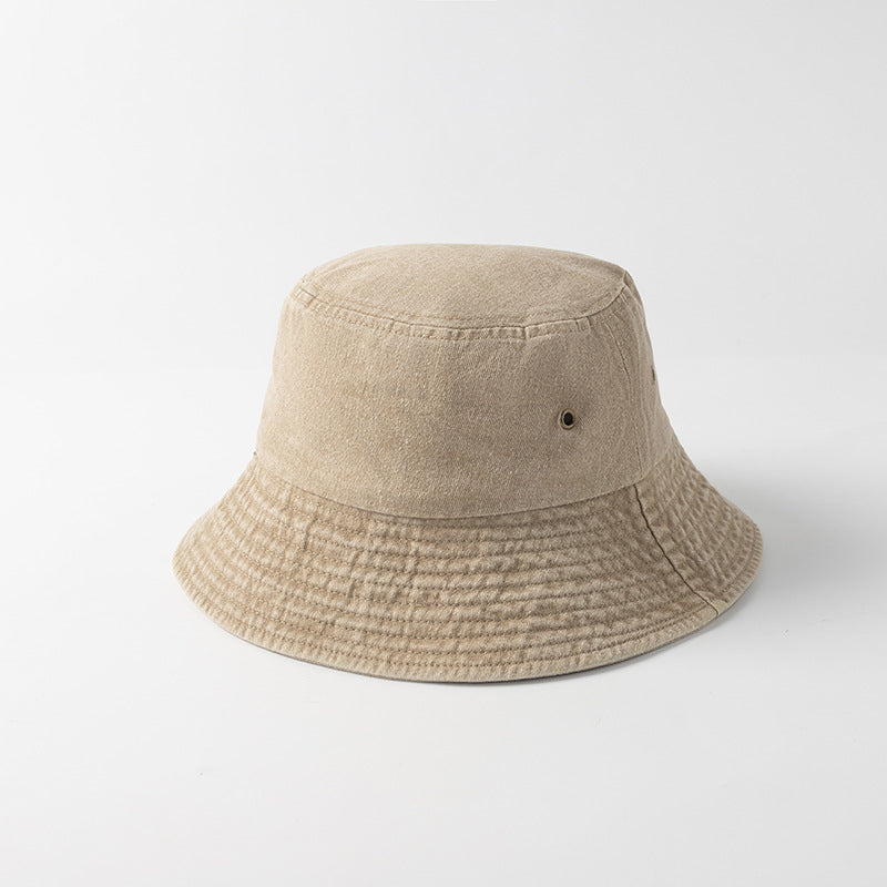 Personalized Solid Color Simple Bucket Hat