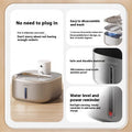 Distributeur d'eau en acier inoxydable pour animaux de compagnie Charge sans fil Smart 32L