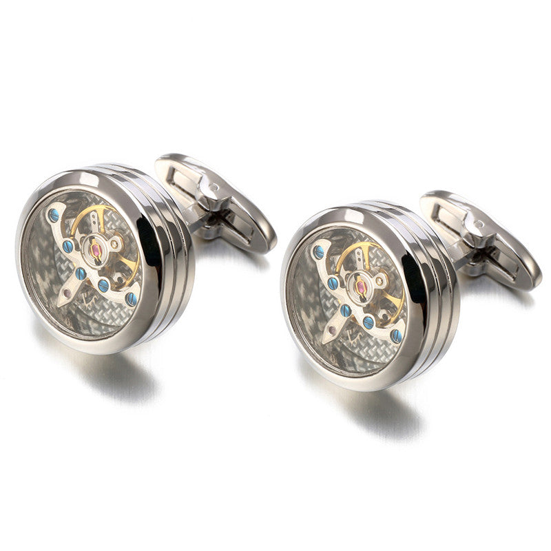 Bijoux de mode Ancres pour hommes Ne pas bouger Mouvement Cufflinks