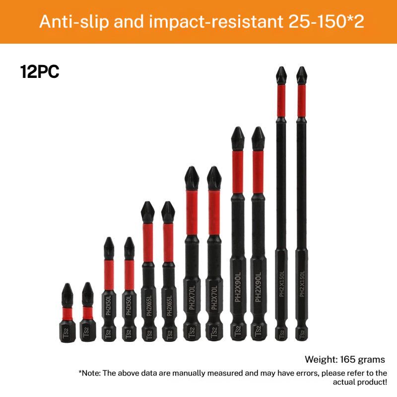 Phosphate noir fort magnétique antidérapant résistant aux chocs Philips tournevis