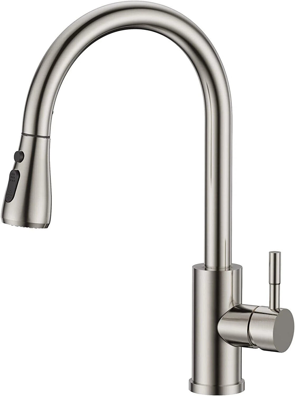 360 Robinets de mélangeur d'évier de cuisine tirer Spout Spray à levier unique moderne Mono Tap