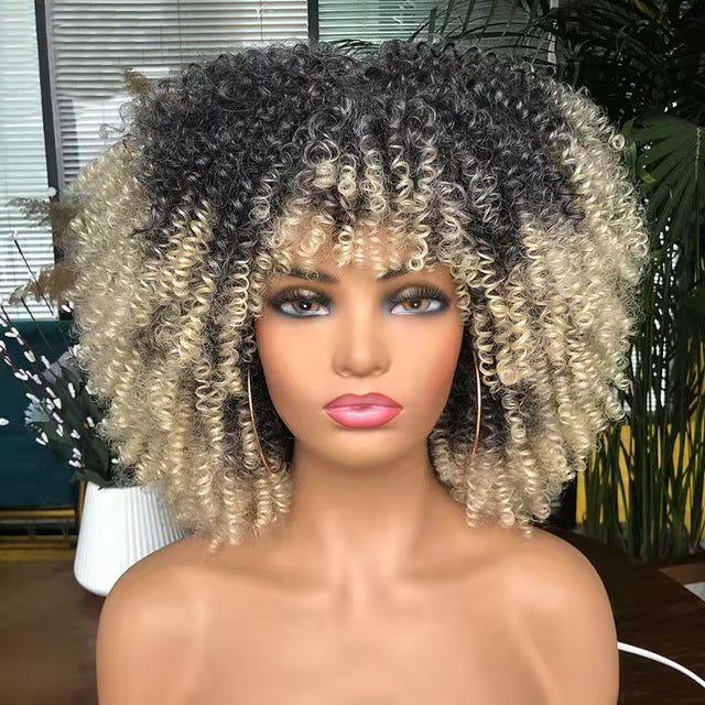 Coiffure africaine pour petites cheveux bouclés