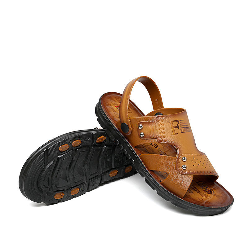 Sandales été ouvert Toed hommes anti-dérapants