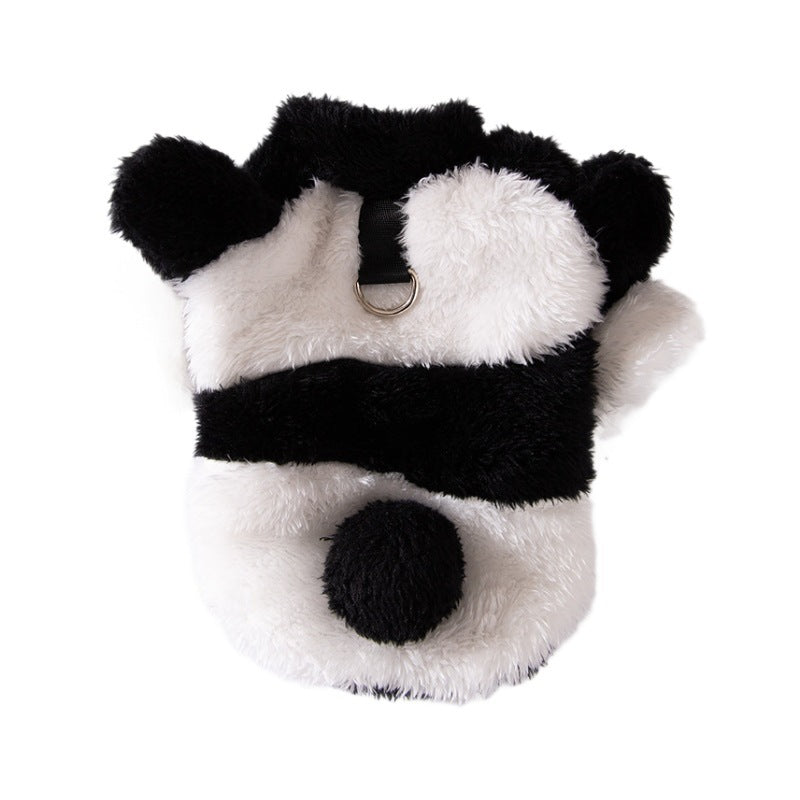 Veste de flottaison de pieds de vache mignon de chien d'hiver