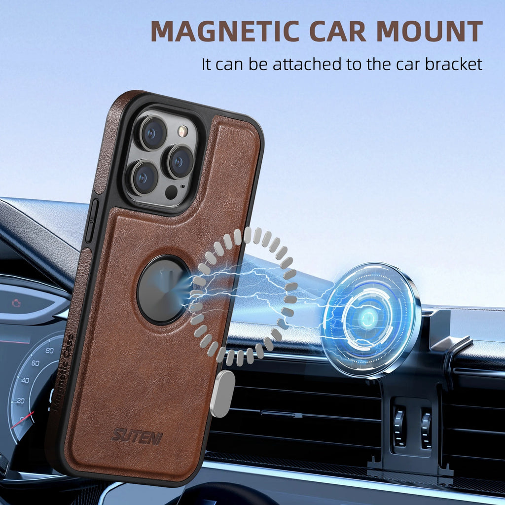 16promax Case de téléphone charge magnétique Manche de protection