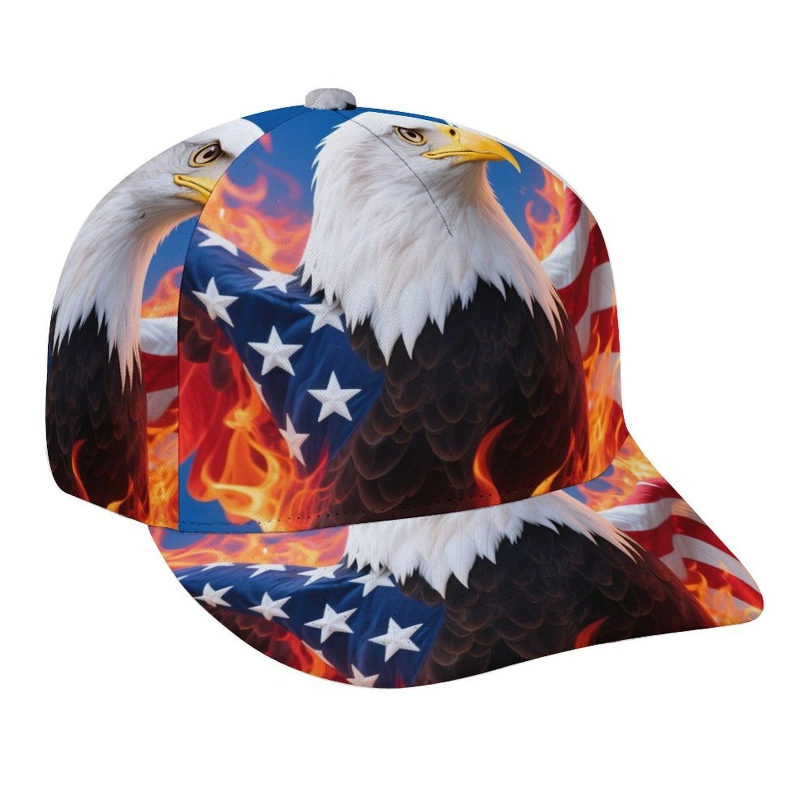 Bouchon imprimé polyvalent créatif avec un brim style baseball