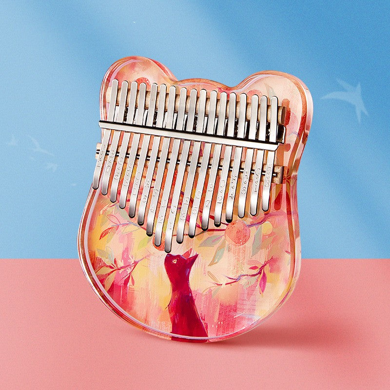 Pouce Harp Kalimba Kalimba Son acrylique cristal clair