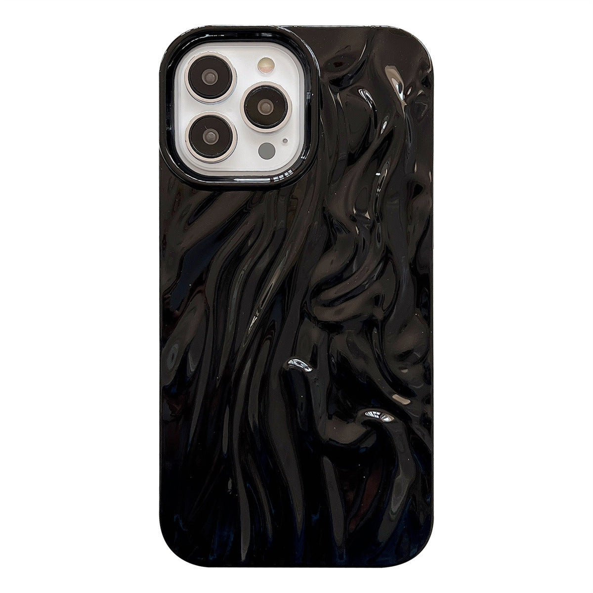 Boîtier de téléphone en silicone de haute qualité en couleur solide