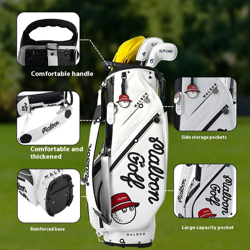 Golf Bracket Ball Bag Waterproof en cuir événement professionnel