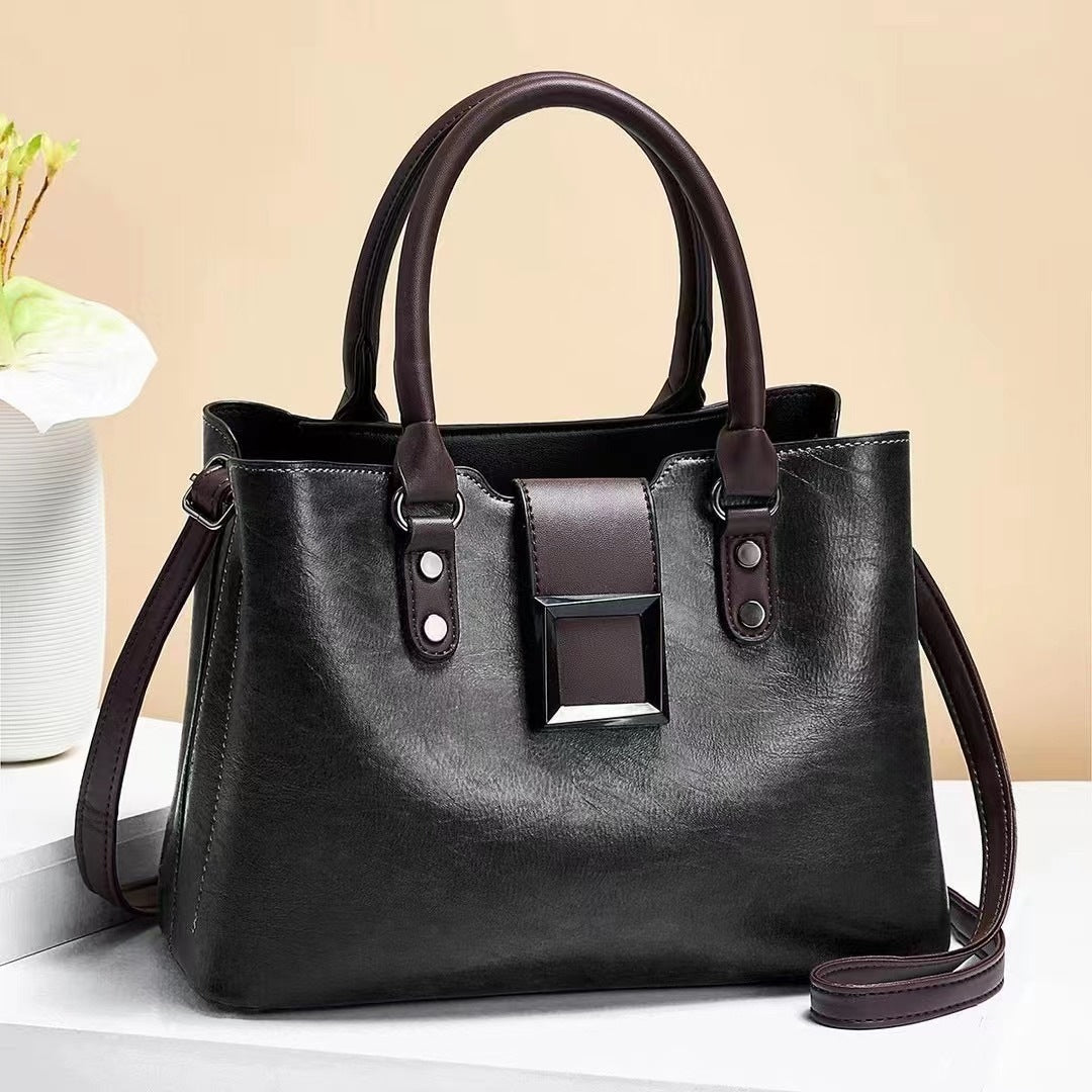 Sac croisé en cuir PU multicouche de style coréen