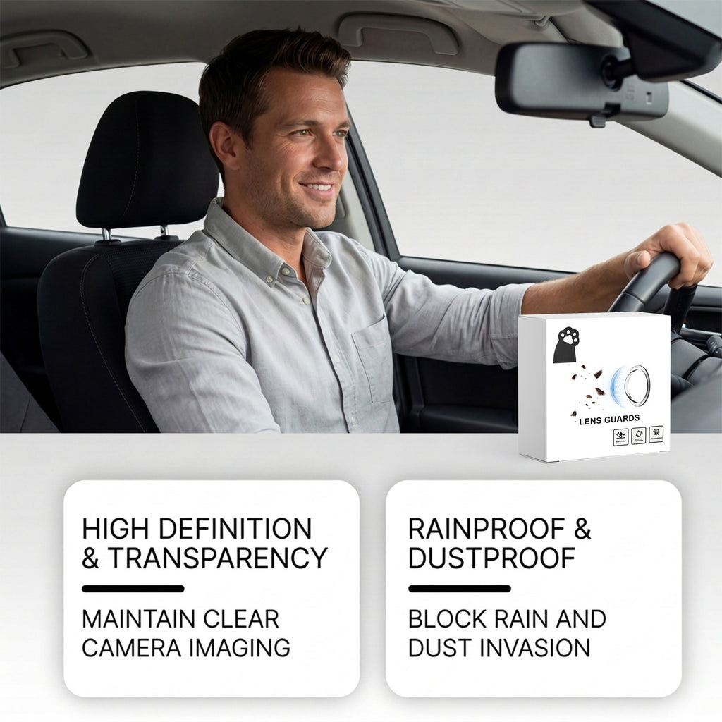 Caméra de voiture protection film couverture voiture avant spécial 360 Revering arrière image voiture Prote