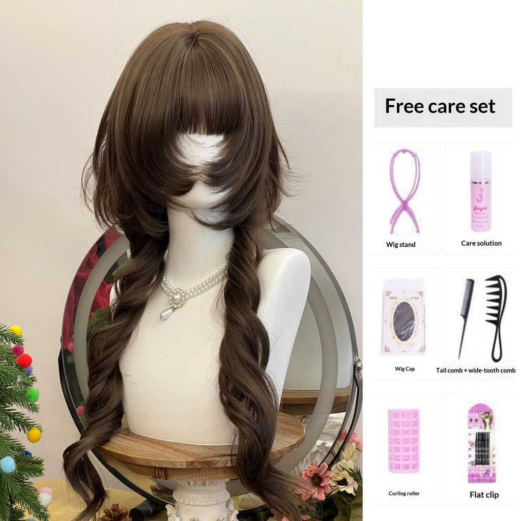 Old-school Jellyfish Hairdo avec Long Curlssweet Everyda Et flatteur de visage
