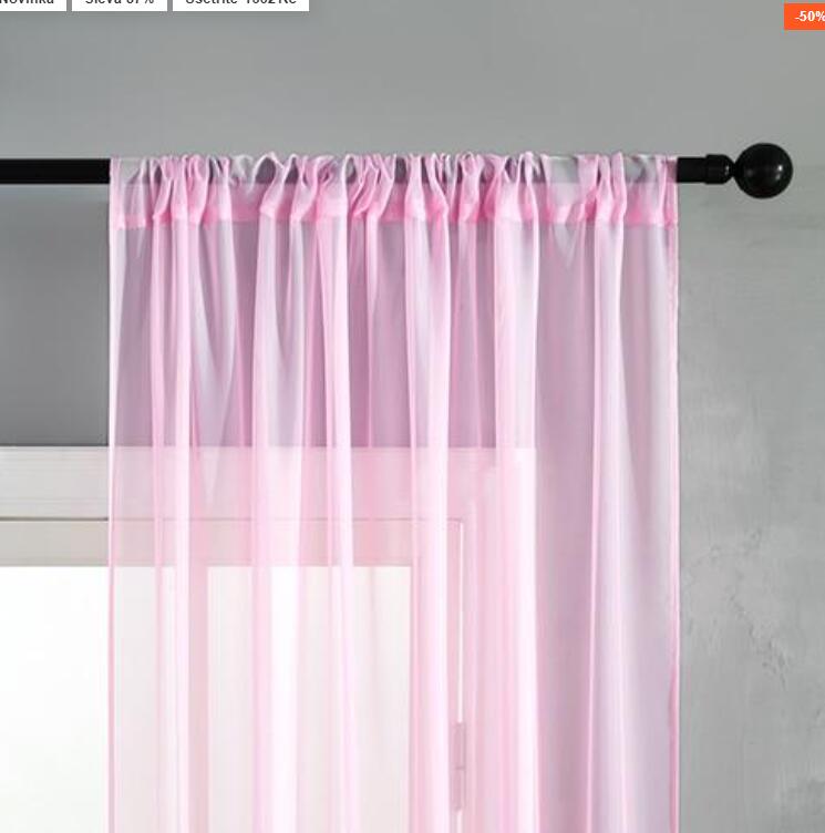 Coton moderne et simple de couleur pure Et écran de fenêtre de lin