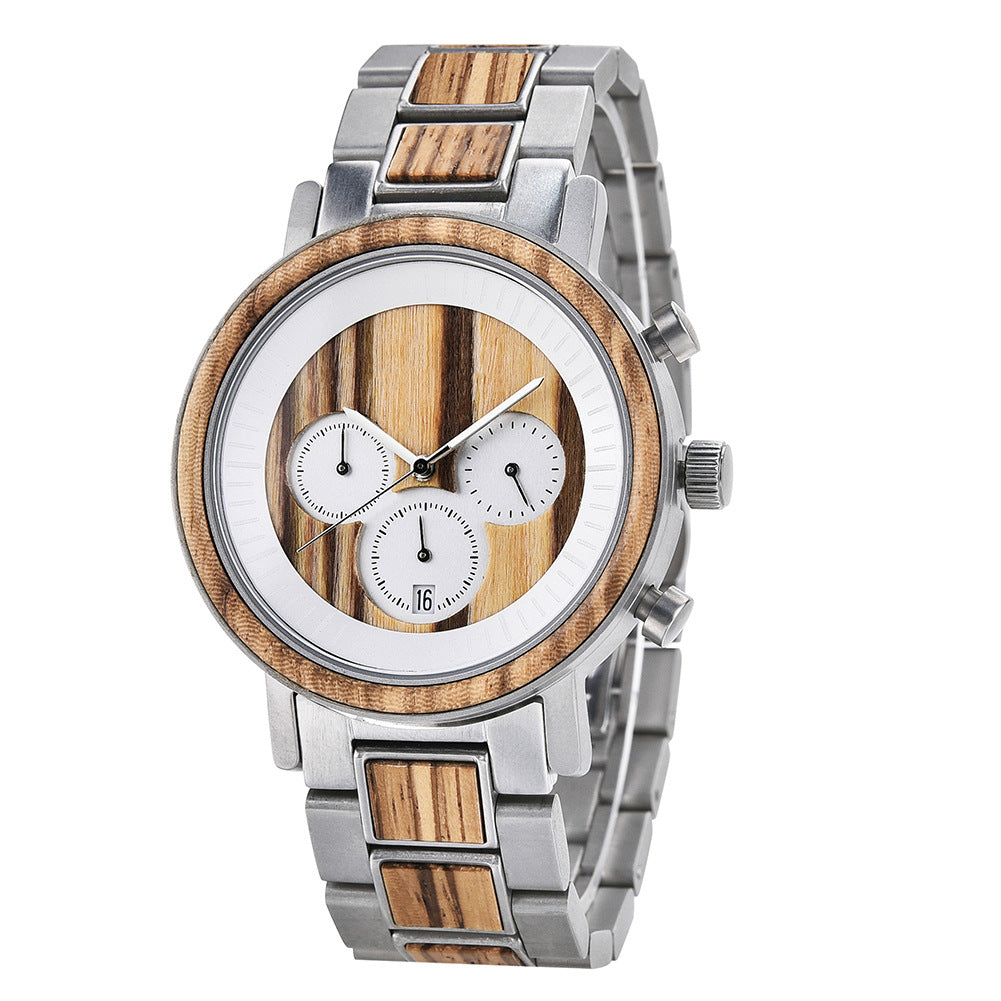 Montre analogique à quartz casual et élégant