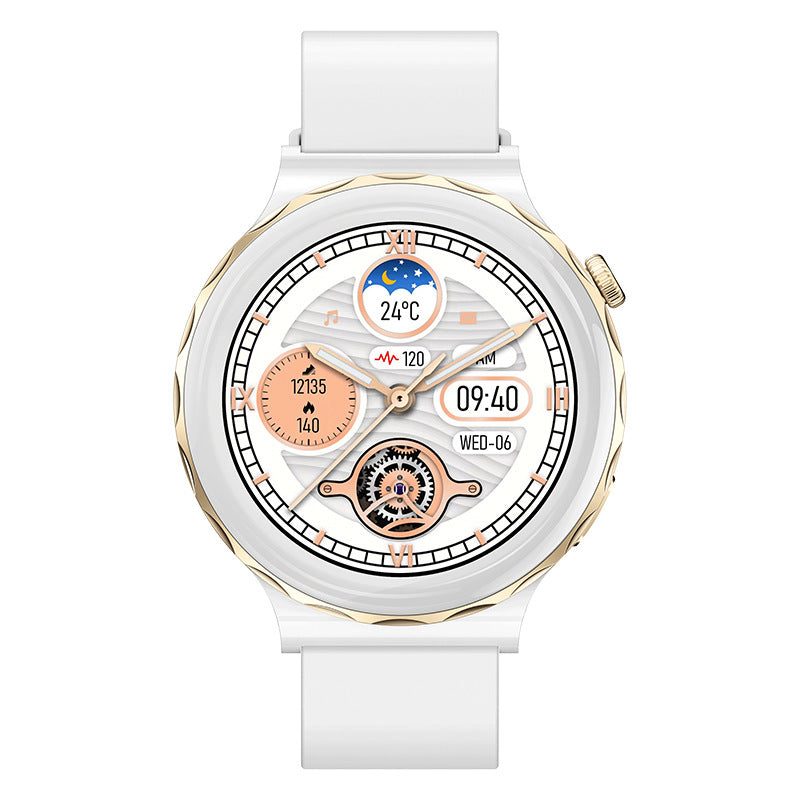 HW52 Smart Watch Élégant alliage de zinc Cadran rond