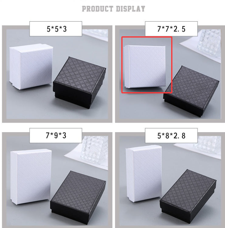 Heaven and Earth Lid and Base Jewelry Packaging Box