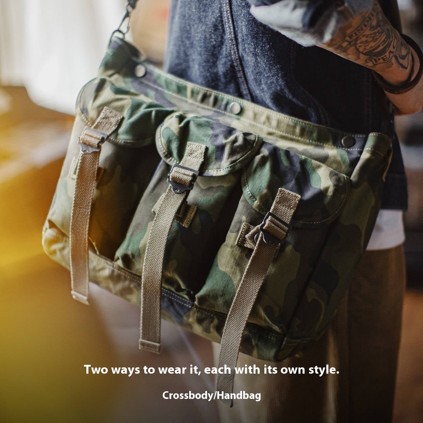Outils d'entraînement de plein air pour hommes Tactics Camouflage américain Sac à épaule